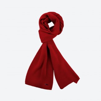 Set beanie A153, scarf S22 - dark red