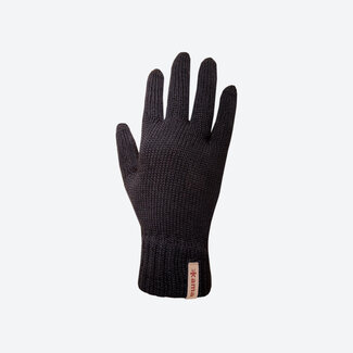 Set beanie A109, scarf S22, gloves R101 - black