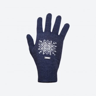 Set Mütze A116, Handschuhe R104 - Blau