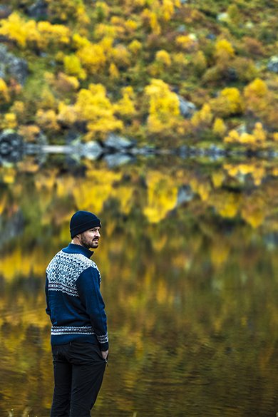 Strickmütze Merino Kama A136, Pullover aus Merinowolle Kama 4096