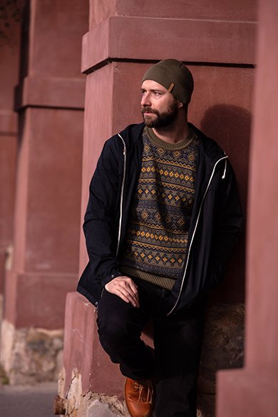 Strickmütze Merino Kama A02
