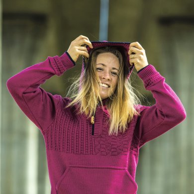 Pullover aus Merinowolle Kama 4059