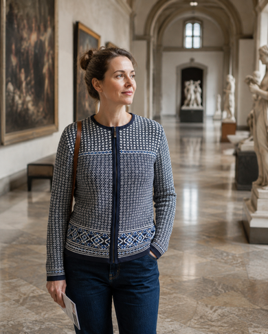 Pullover aus Merinowolle Kama 5068