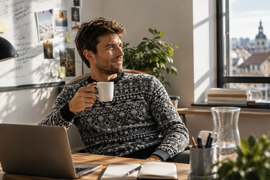 Merino sweater Kama 4073