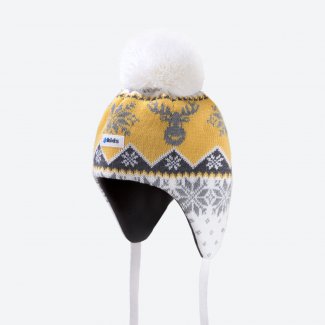 Kids knitted Merino GORE® WINDSTOPPER® beanie Kama BW21