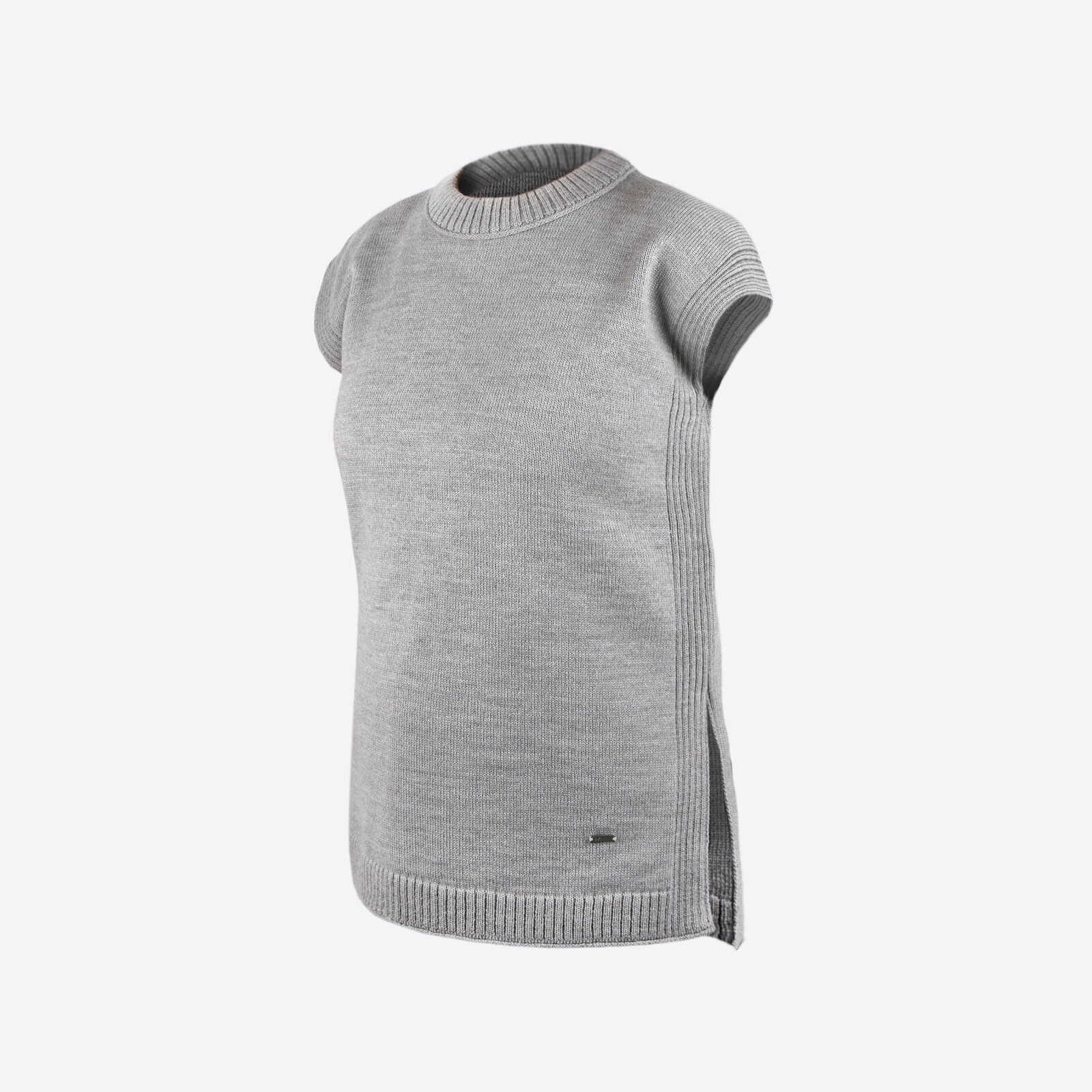 Pletená Merino vesta Kama 5201