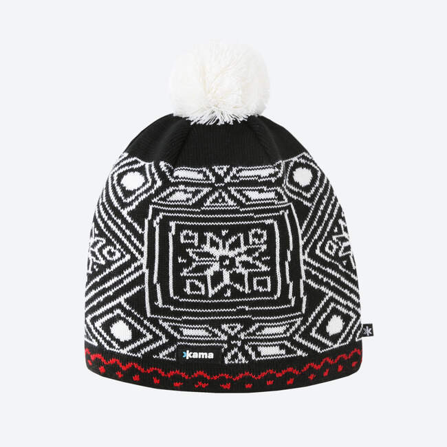 Knitted Merino beanie Kama AND A04