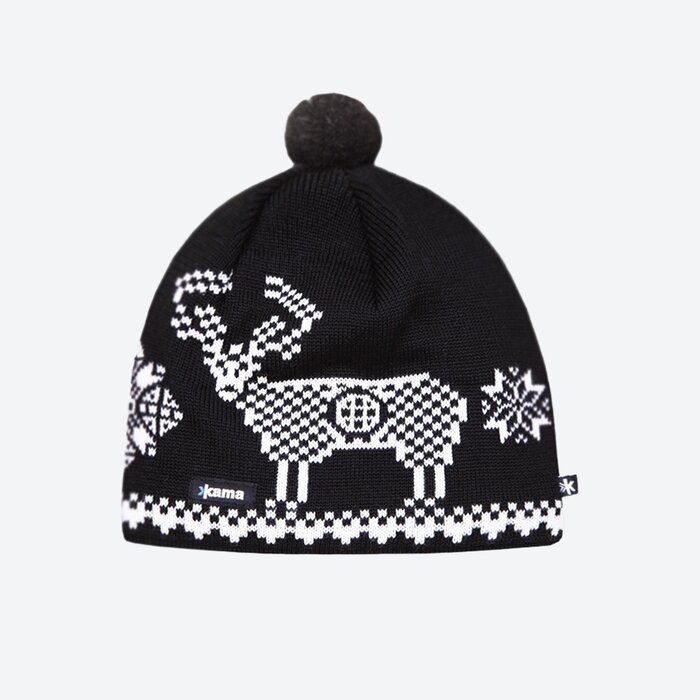 Pletená Merino čepice Kama AW18