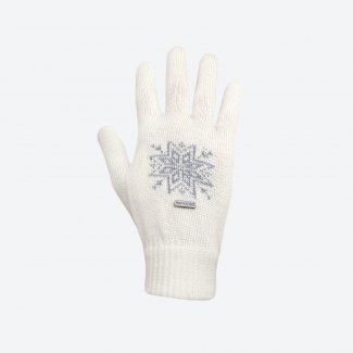 Gestrickte Handschuhe aus Merinowolle Kama R104