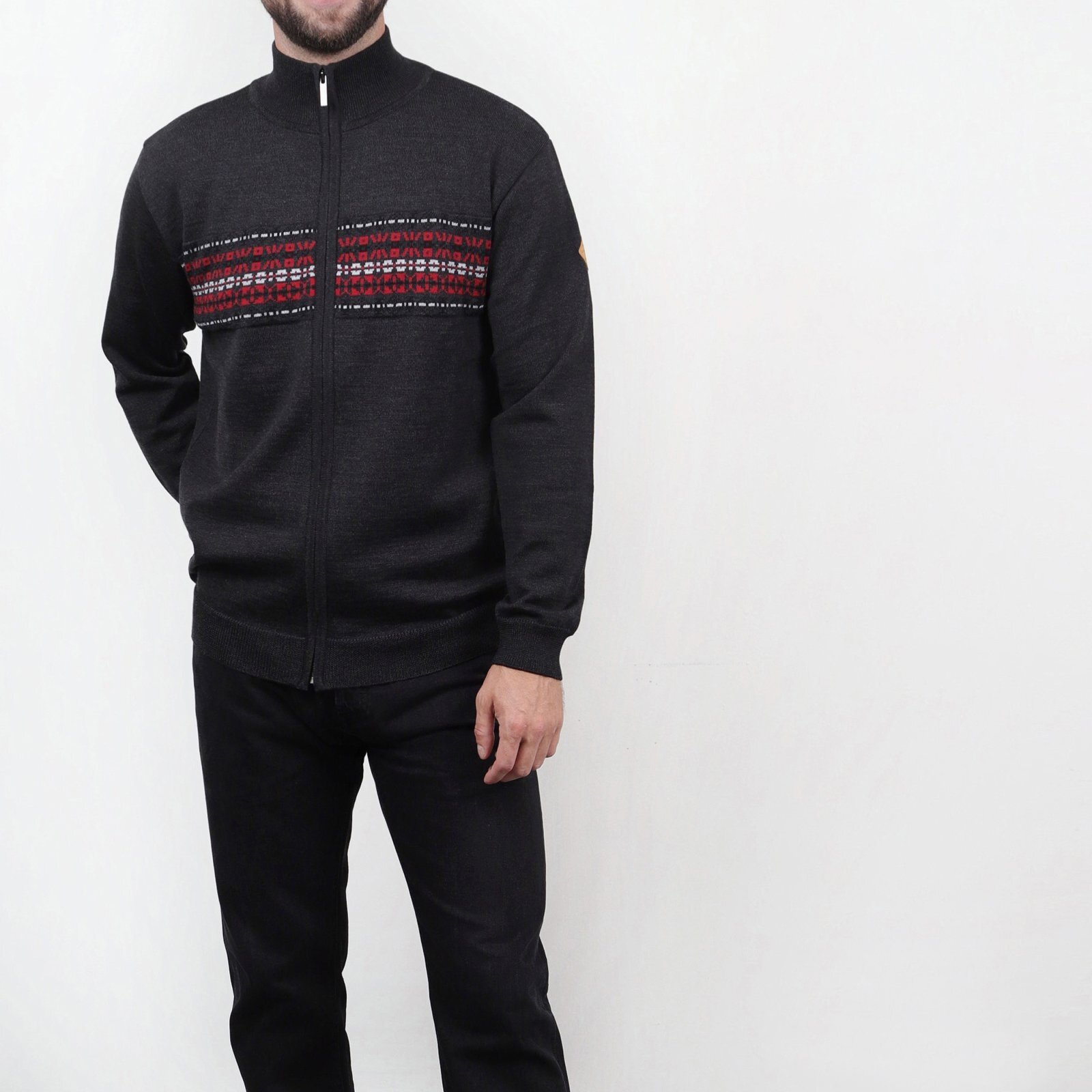 Pullover aus Merinowolle Kama 4115