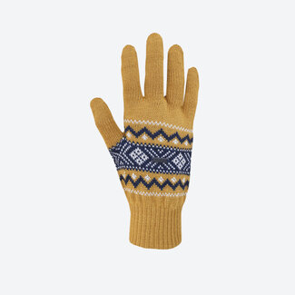 Gestrickte Handschuhe aus Merinowolle Kama R113