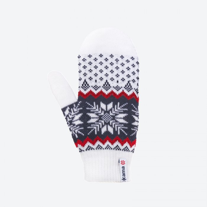 Knitted Merino gloves Kama R109