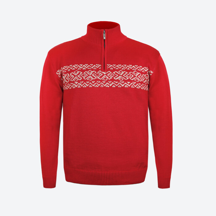 Pullover aus Merinowolle Kama 4069