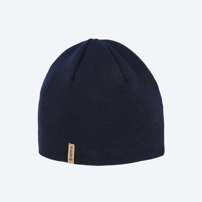 Knitted Merino beanie A196
