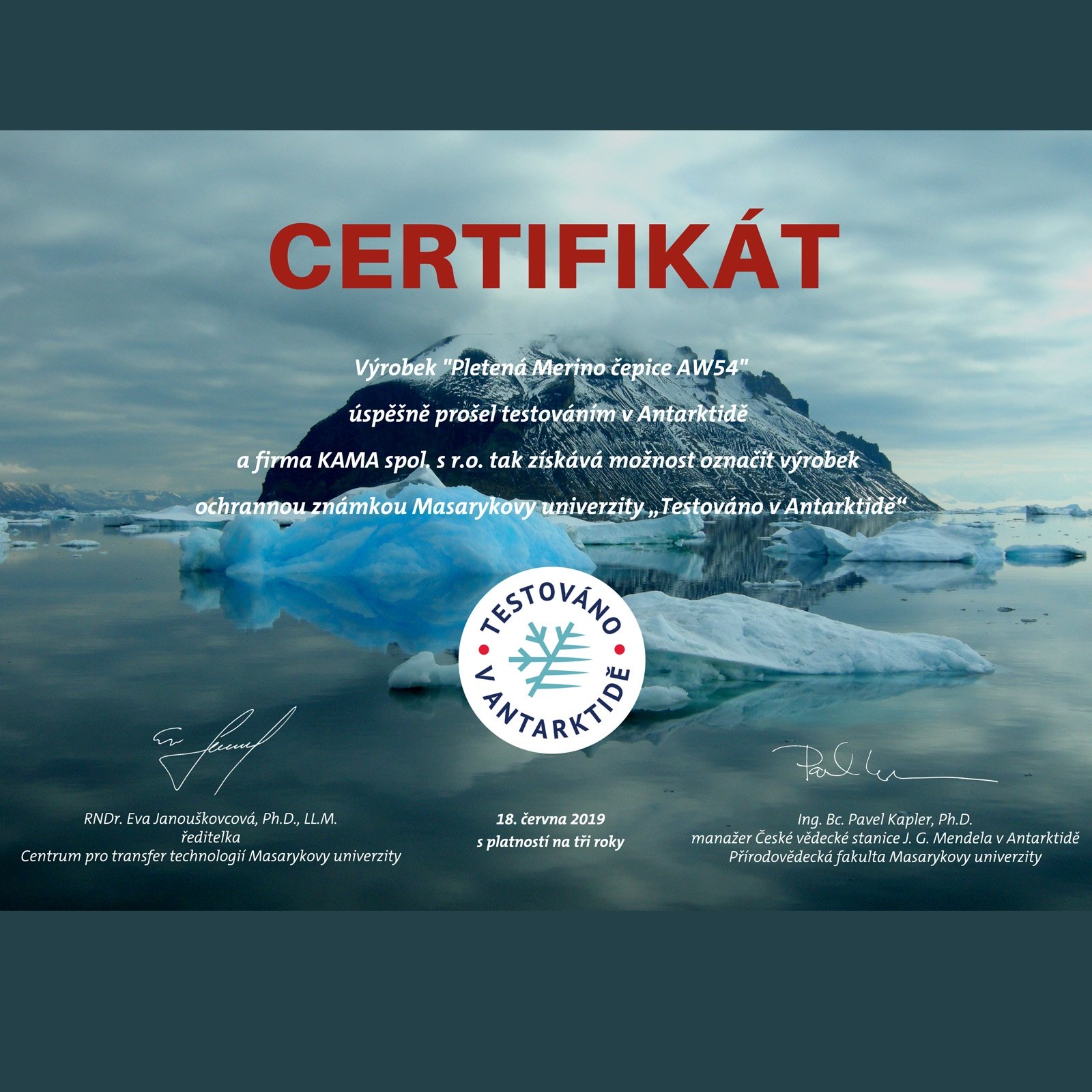 Pletená Merino GORE® WINDSTOPPER® čepice Kama AW54