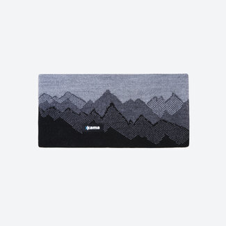 Gestricktes Stirnband aus Merinowolle Kama C81