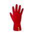 Set šála S07, rukavice R102 - červená