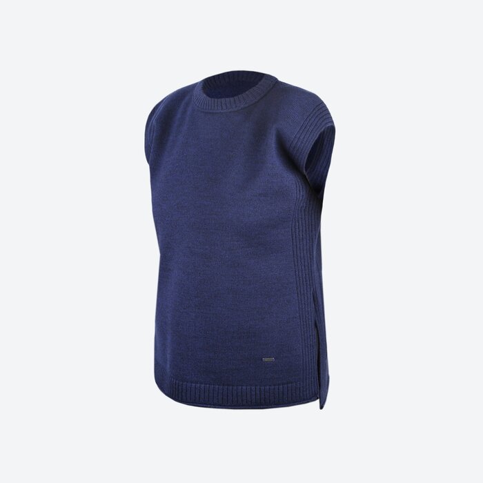 Pletená Merino vesta Kama 5201