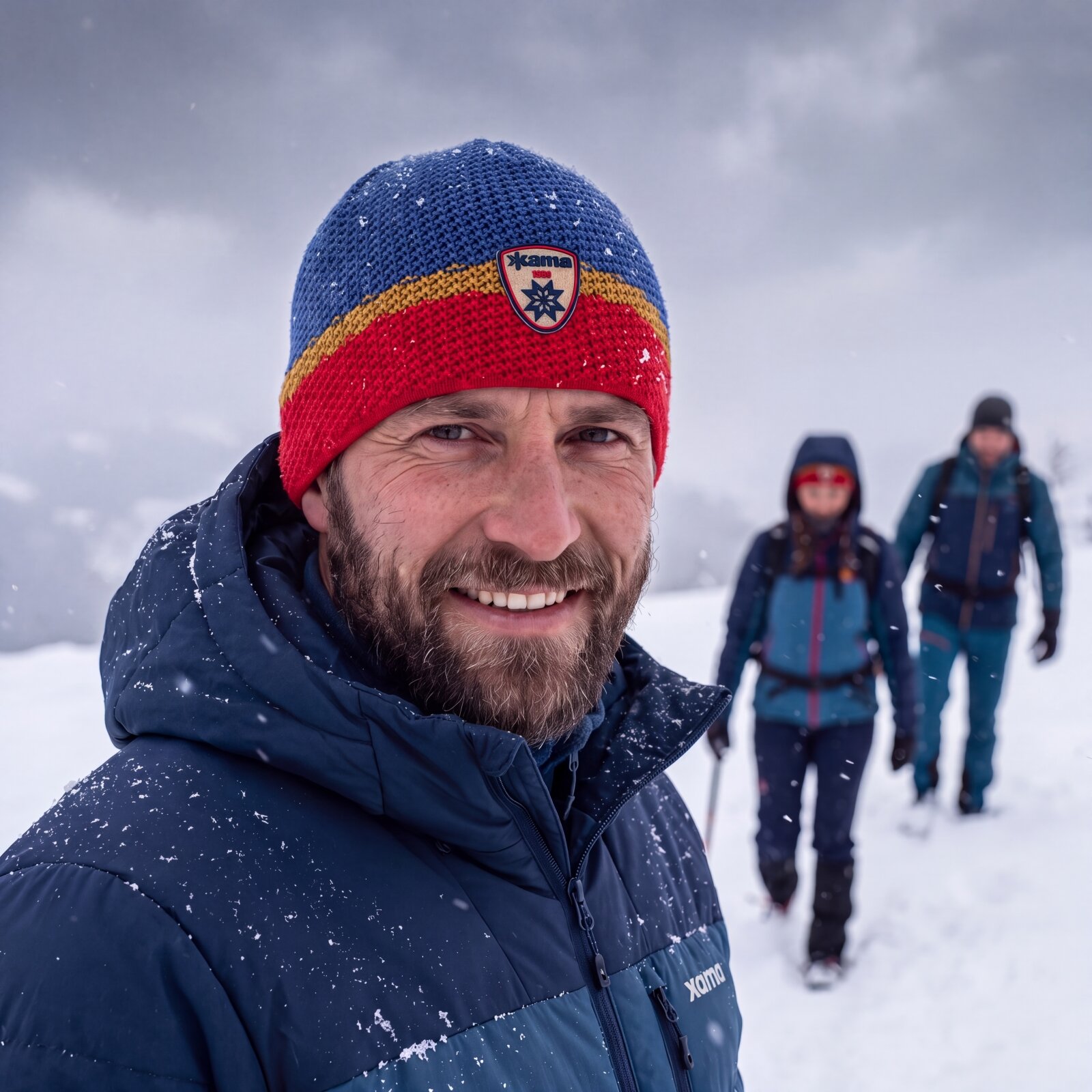Merino čepice KAMA AW77 – Horská služba ČR RESCUE