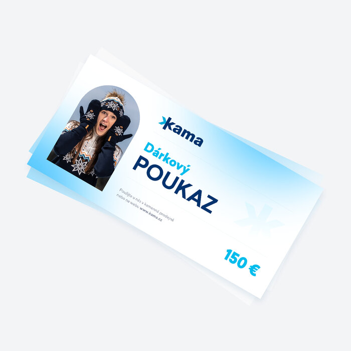 Dárkový poukaz Kama 150 €